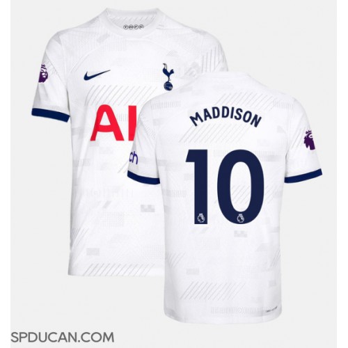 Muški Nogometni Dres Tottenham Hotspur James Maddison #10 Domaci 2023-24 Kratak Rukav
